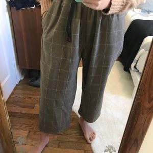 Gramicci Wide Leg Wool Lined Balloon Pants